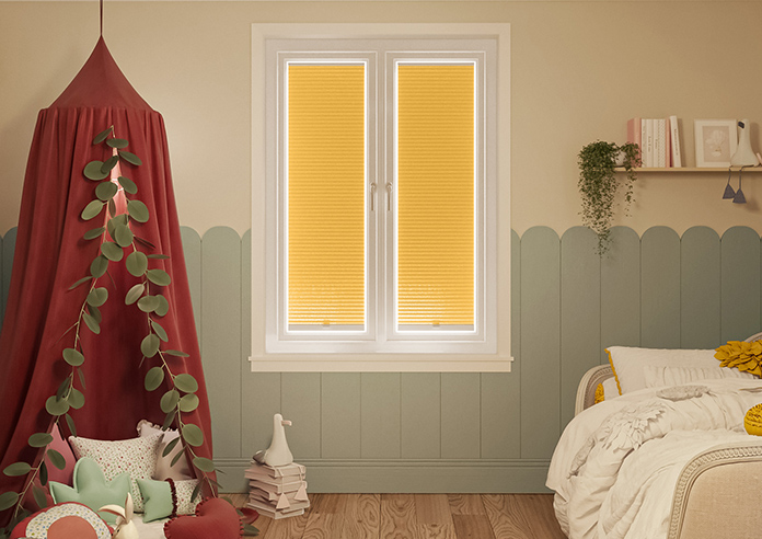 Umbra (Blackout), Maize - Stick Fit Honeycomb Blind - Image 6